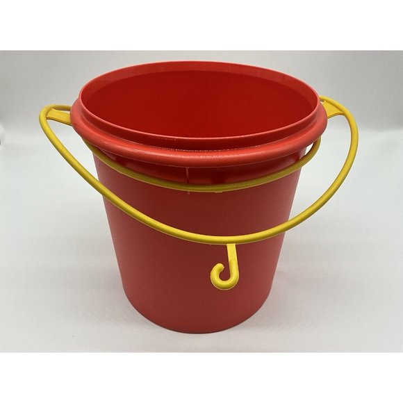 Tupperware Vintage Jumbo Beverage Dispenser 254-7 Plus Lid 595-2 &Hanging Holder - Picture 16 of 16